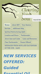 Mobile Screenshot of clearingyoursoul.com